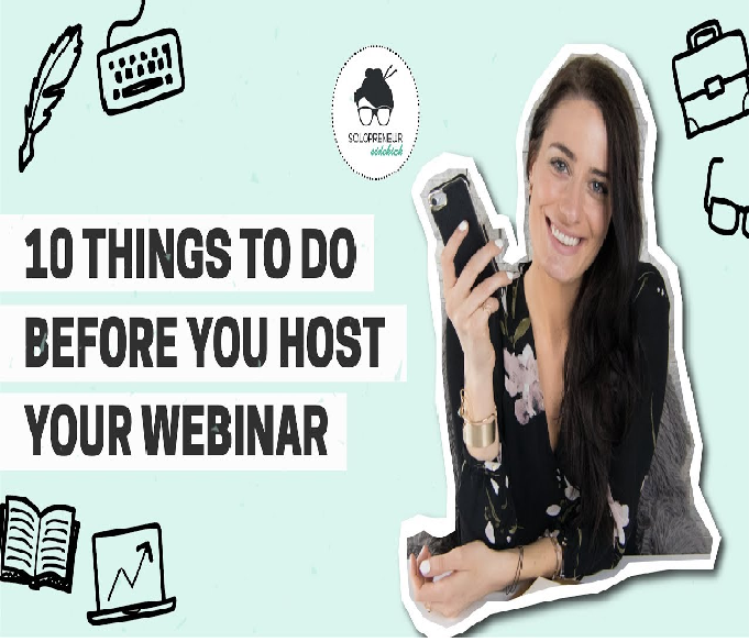 Things to do before you start your webinar