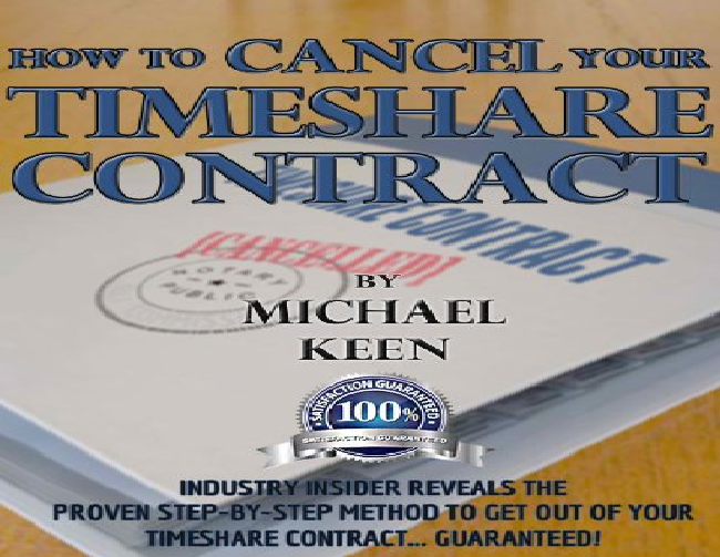Steps on How to Cancel Timeshare Contract