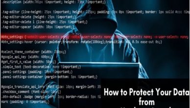 How to Protect Your Data from Hackers Attack